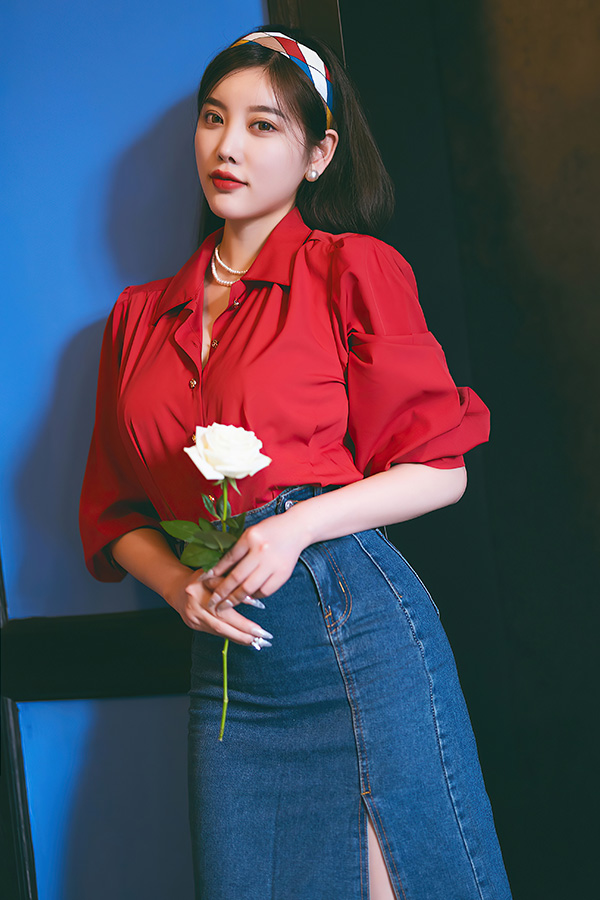 娇美欲滴的美女杨晨晨真是太完美了