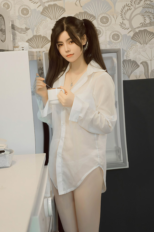 美女模特白甜人如其名又白又甜