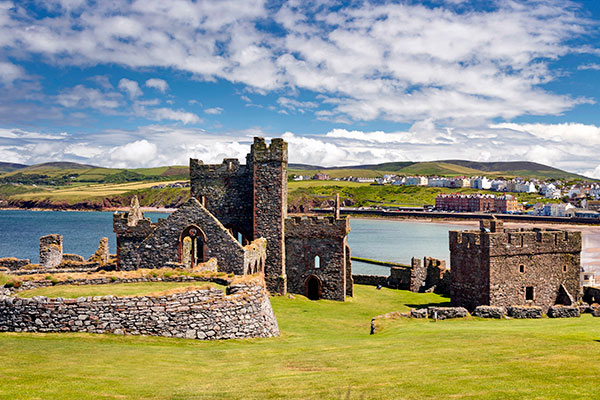 圣帕特里克岛上的皮尔城堡