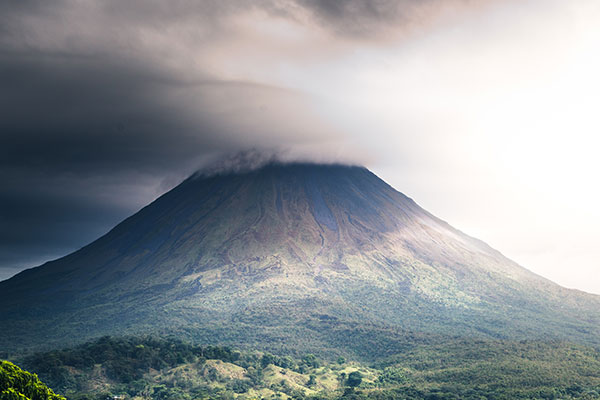 哥斯达黎加阿雷纳火山