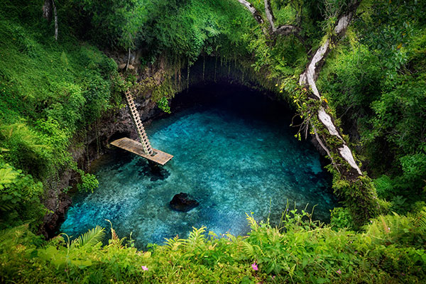 萨摩亚乌波卢岛南海岸