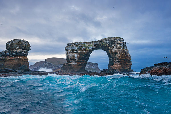 达尔文岛的达尔文拱门