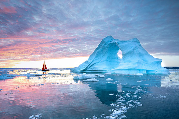 格陵兰岛迪斯科湾
