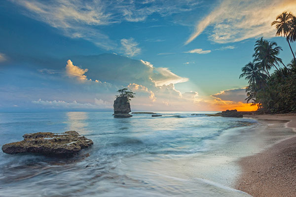 卡惠塔国家公园的海岸线