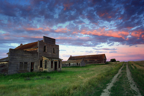 加拿大萨斯喀彻温省旧百货商店