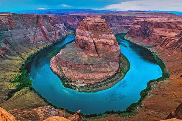 科罗拉多河上的马蹄湾