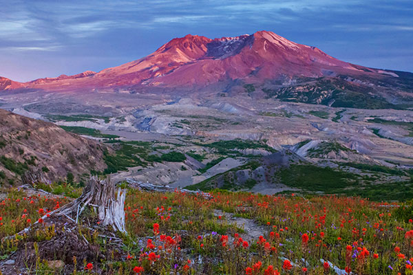 圣海伦斯山国家火山纪念区