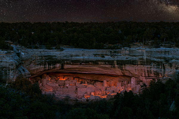 梅萨维德国家公园的悬崖宫