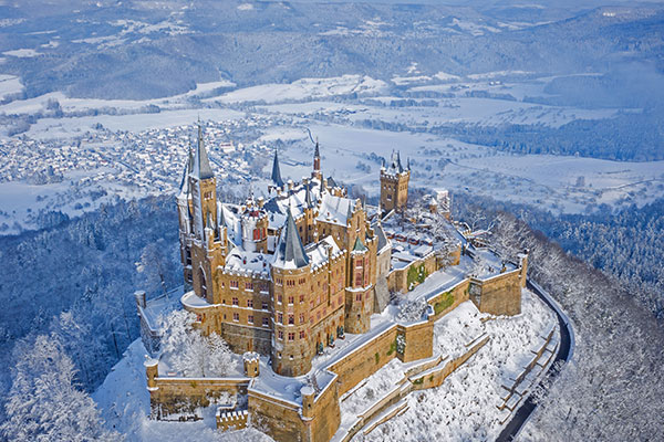 童话一般的霍亨索伦城堡