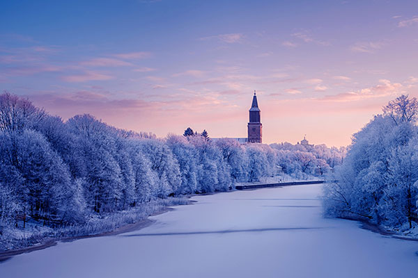 横贯图尔库的奥拉河