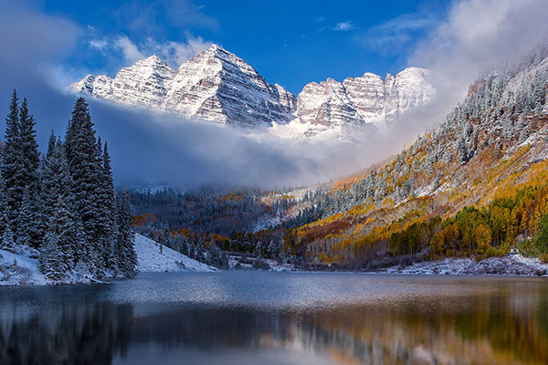 阿斯本附近的褐铃山