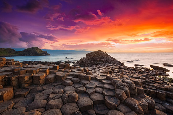 北爱尔兰的巨人之路