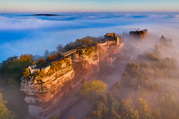 阿尔萨斯北部上巴尔城堡