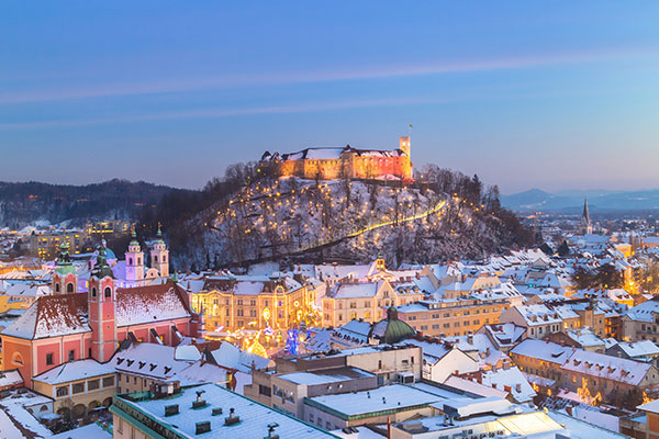 斯洛文尼亚式的节日氛围