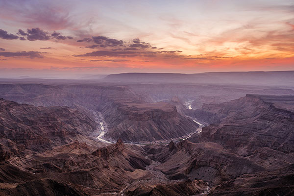 纳米比亚鱼河大峡谷