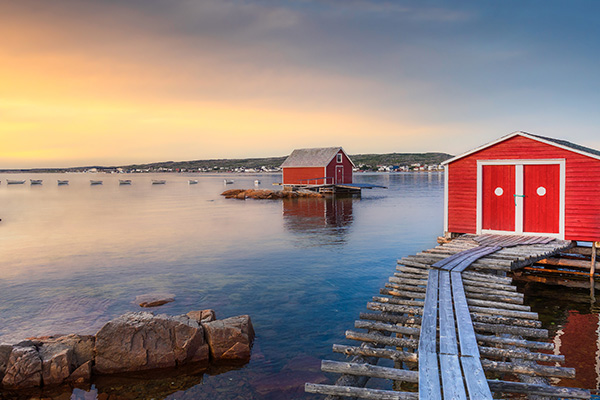 福戈岛原始渔村的风貌