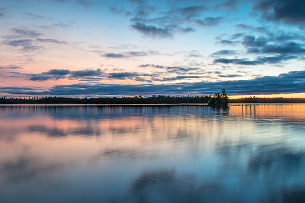 明尼苏达州宁静的荒野区